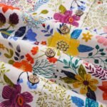 Men's Hawaiian Shirt Short Sleeve Button-down 100% Cotton Beige Aloha Floral Bookmark
