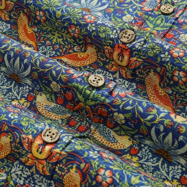 Hawaiian Shirts For Men Strawberry Thief Designer Morris Shirt