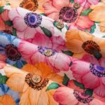 Men's Hawaiian Shirt Short Sleeve Button-down 100% Cotton Yellow Aloha Summer Lotus