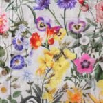 Floral Hawaiian Shirt For Men Colorful Button-down Shirt Short Sleeve 100% Cotton Shirt