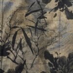 Men's Hawaiian Shirt Short Sleeve Button-down 100% Cotton Brown Aloha Oriental Essence