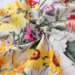 Floral Hawaiian Shirt For Men Colorful Button-down Shirt Short Sleeve 100% Cotton Shirt