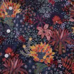 1950s Tropical Hawaiian Shirt For Men Quirky Plants Print Short Sleeve Cotton Aloha Shirt