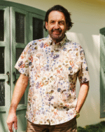 1930s Hawaiian Shirt For Men Wildflowers Print Cotton Short Sleeve Aloha Shirt
