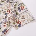 1930s Hawaiian Shirt For Men Wildflowers Print Cotton Short Sleeve Aloha Shirt