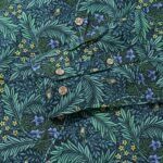 Long Sleeve Hawaiian Shirt For Men Foreat Mist 100% Cotton Button-down Aloha Shirt