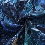 Yiume Men's Blue Hawaiian Shirt Short Sleeve Button-down Sea Turtle Shirt 100% Cotton Blue Aloha Reef Rules