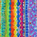 Men's Striped Hawaiian Shirt Short Sleeve Button-down Yiume 100% Cotton Red Aloha Geometric Dimensions