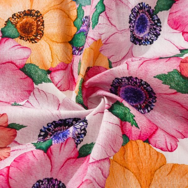 Men's Hawaiian Shirt Short Sleeve Button-down 100% Cotton Yellow Aloha Summer Lotus